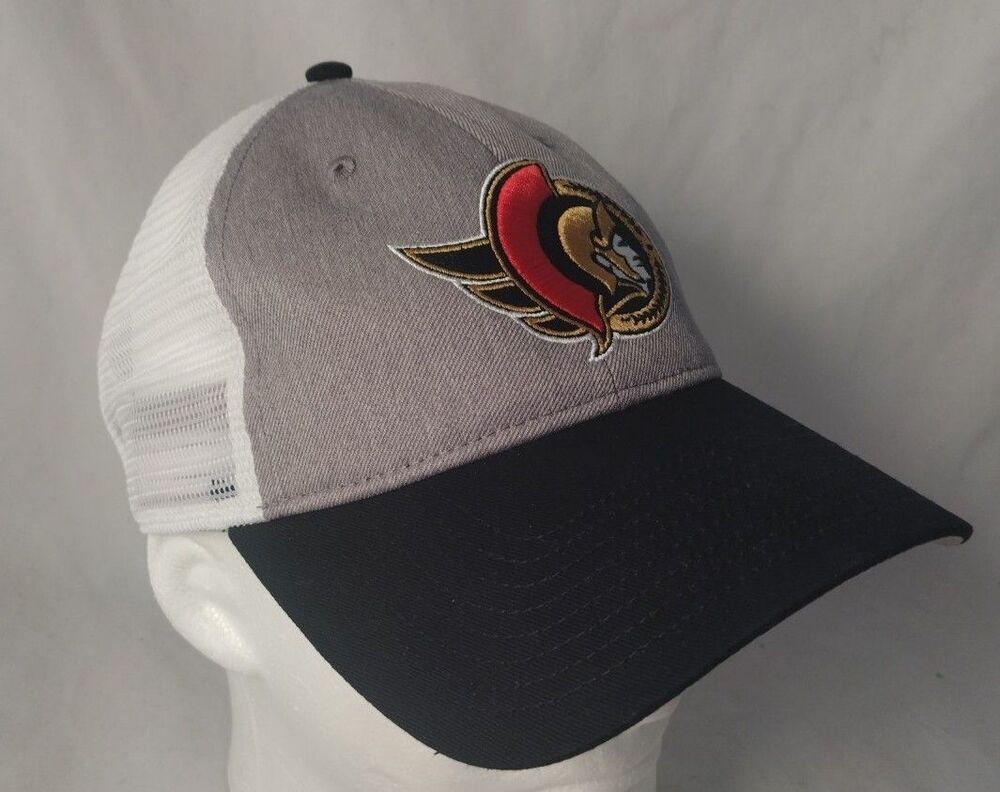 Ottawa Senators NHL Fanatics Adjustable Snapback Mesh Back Hat/Cap-NEW!